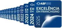 Selos de Excelência em Franchising ABF de 2013 a 2025